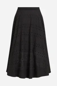 Sukňa Karl Lagerfeld Embroidery Skirt Black