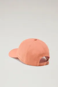 Šiltovka Woolrich Unisex Logo Baseball Cap Coral Sand