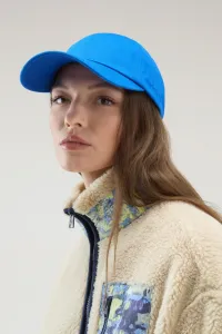 Šiltovka Woolrich Unisex Logo Baseball Cap Snorkel Blue