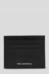 Púzdro Na Platobné Karty Karl Lagerfeld K/Ikonik 2.0 Perf Ch Black