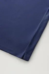 Polokošeľa Woolrich Ice Cotton Polo Maritime Blue