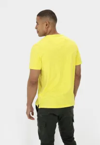 Tričko Camel Active Henley 1/2 Arm Lemon Grass