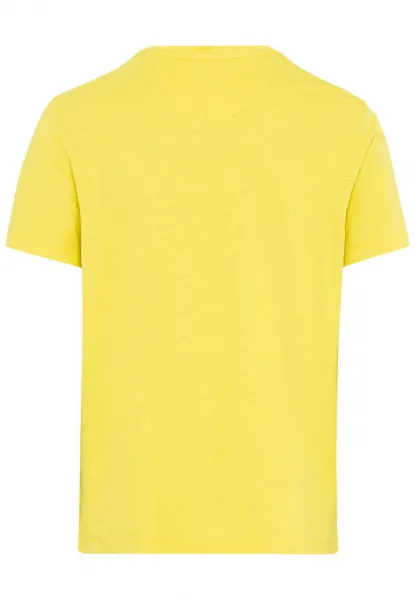Tričko Camel Active Henley 1/2 Arm Lemon Grass