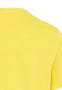 Tričko Camel Active Henley 1/2 Arm Lemon Grass