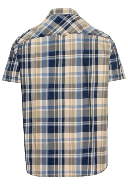 Košeľa Camel Active Shortsleeve Shirt Blue
