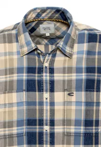Košeľa Camel Active Shortsleeve Shirt Blue