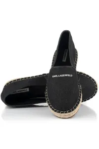 Espadrilky Karl Lagerfeld Kamino Injekt Lo Slip On Denim W/Black