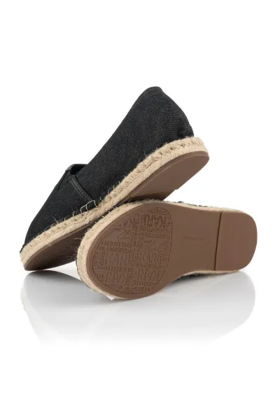 Espadrilky Karl Lagerfeld Kamino Injekt Lo Slip On Denim W/Black