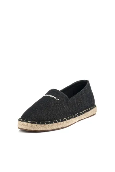 Espadrilky Karl Lagerfeld Kamino Injekt Lo Slip On Denim W/Black
