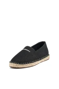 Espadrilky Karl Lagerfeld Kamino Injekt Lo Slip On Denim W/Black