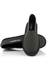 Espadrilky Karl Lagerfeld Kamino Locator Slip On Black Canvas