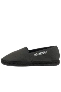 Espadrilky Karl Lagerfeld Kamino Locator Slip On Black Canvas