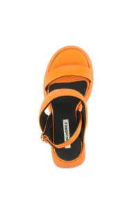 Sandále Karl Lagerfeld Astragon Hi Puffa Strap Sandal Orange Lthr