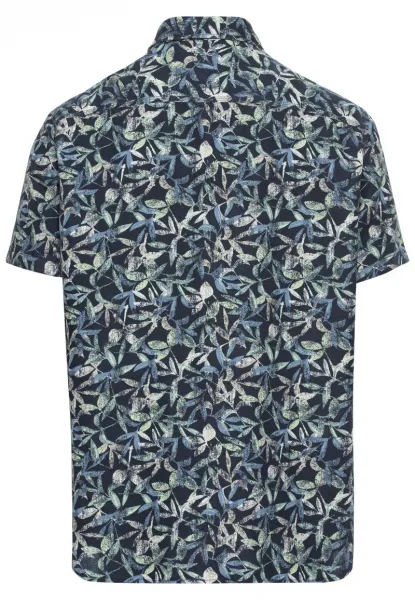 Košeľa Camel Active Shortsleeve Shirt Teal/Greengreen