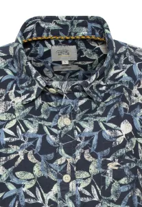 Košeľa Camel Active Shortsleeve Shirt Teal/Greengreen