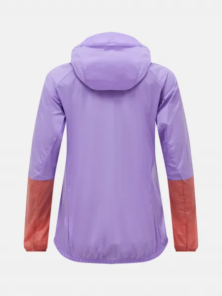 Bunda Peak Performance W Vislight Wind Jacket Bougainvillea