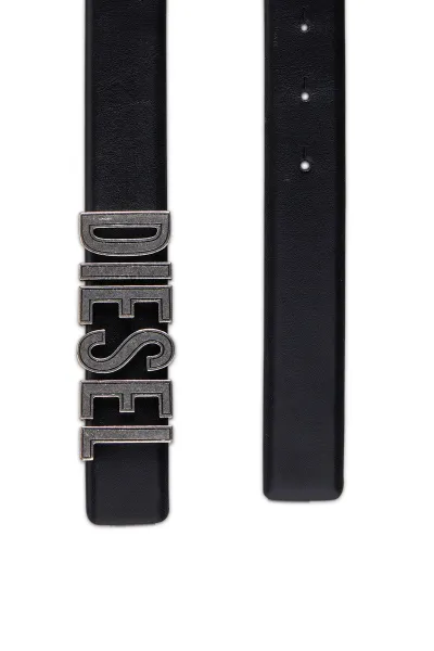 Opasok Diesel Diesel Logo B-Diesel Rivets Be Black