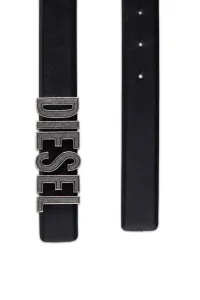 Opasok Diesel Diesel Logo B-Diesel Rivets Be Black