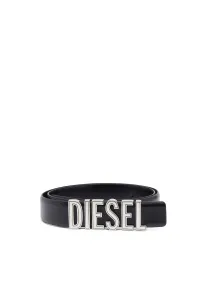 Opasok Diesel Diesel Logo B-Diesel Rivets Be Black
