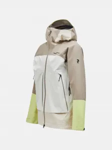 Bunda Peak Performance M Vislight Gore Tex C Kni Avid Beige
