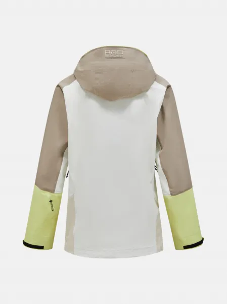 Bunda Peak Performance M Vislight Gore Tex C Kni Avid Beige