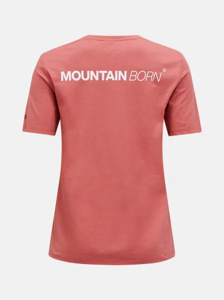Tričko Peak Performance W Explore Graphic Tee Trek Pink