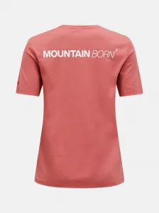 Tričko Peak Performance W Explore Graphic Tee Trek Pink