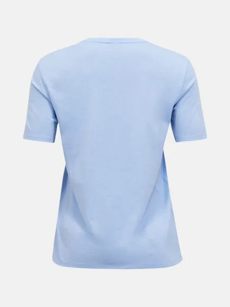 Tričko Peak Performance W Explore Graphic Tee Amity Blue