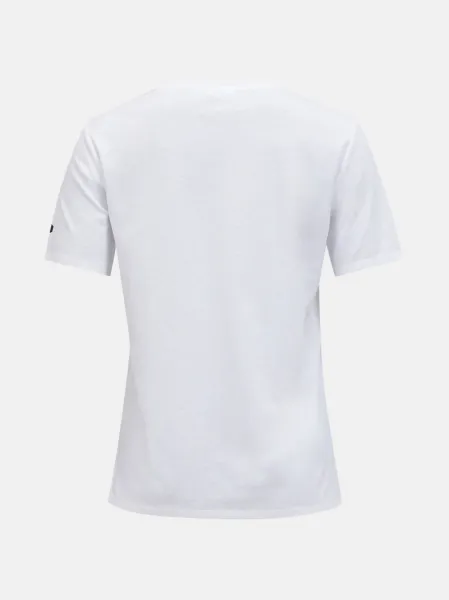Tričko Peak Performance W Explore Graphic Tee White