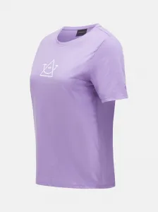 Tričko Peak Performance W Explore Graphic Tee Bougainvillea
