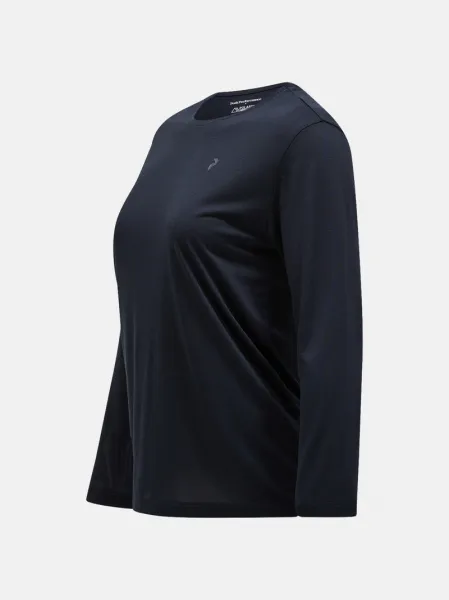 Tričko Peak Performance W Delta Ls Tee Black