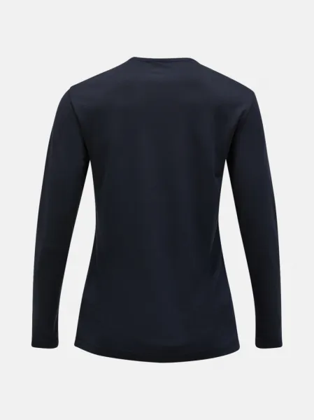 Tričko Peak Performance W Delta Ls Tee Black