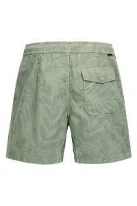 Šortky Woolrich Tropical Print Short Sage Flower