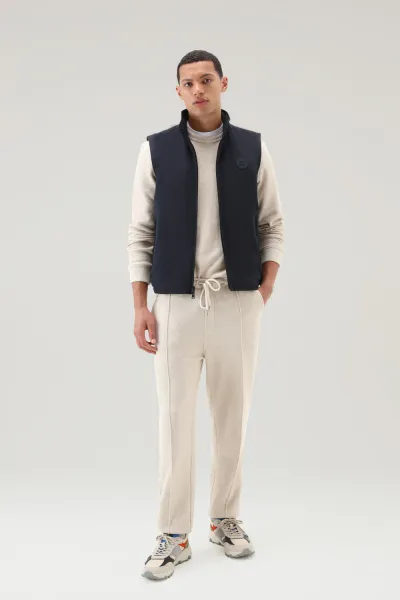 Vesta Woolrich Pacific Vest Melton Blue