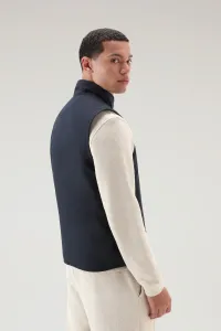 Vesta Woolrich Pacific Vest Melton Blue