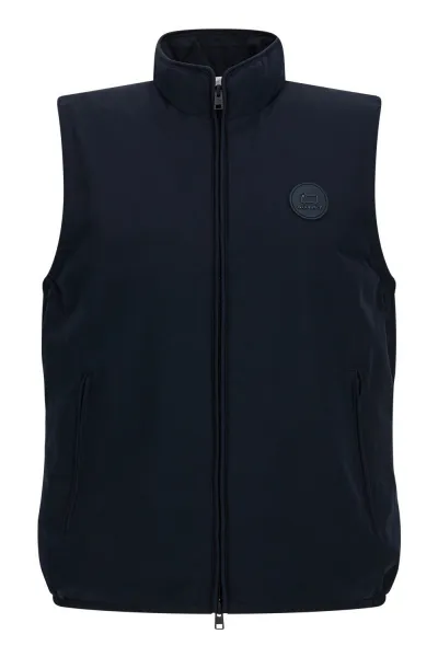 Vesta Woolrich Pacific Vest Melton Blue