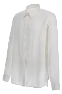 Košeľa Woolrich Linen Shirt Bright White