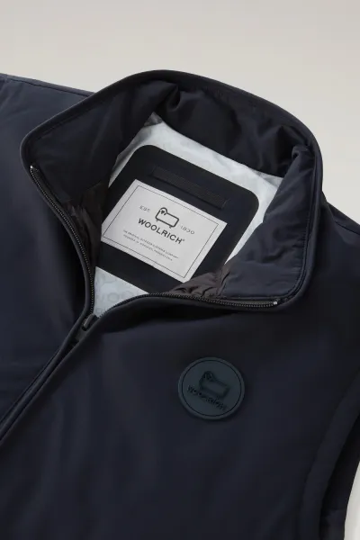 Vesta Woolrich Pacific Vest Melton Blue