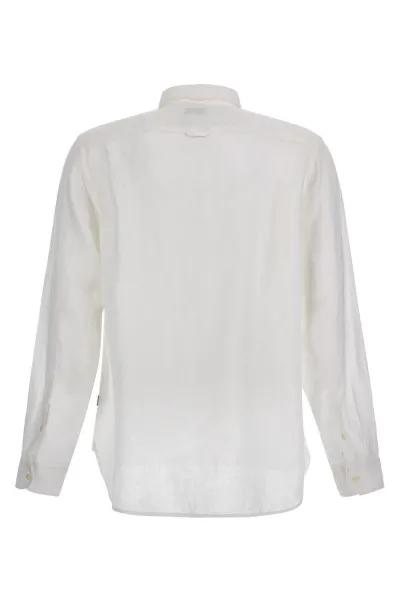 Košeľa Woolrich Linen Shirt Bright White