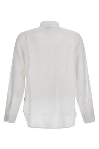 Košeľa Woolrich Linen Shirt Bright White