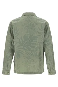 Bunda Woolrich Tropical Print Overshirt Sage Flower