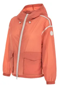 Bunda Woolrich Light Crinkle Hooded Jacket Coral Sand