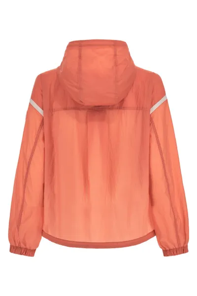 Bunda Woolrich Light Crinkle Hooded Jacket Coral Sand
