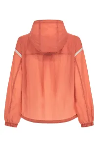 Bunda Woolrich Light Crinkle Hooded Jacket Coral Sand