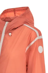 Bunda Woolrich Light Crinkle Hooded Jacket Coral Sand
