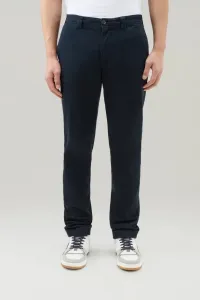 Nohavice Woolrich Classic Chino Pant Melton Blue