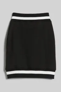 Sukňa Karl Lagerfeld Varsity Skirt Black