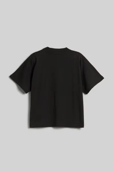 Tričko Woolrich Trail Logo T-Shirt Black