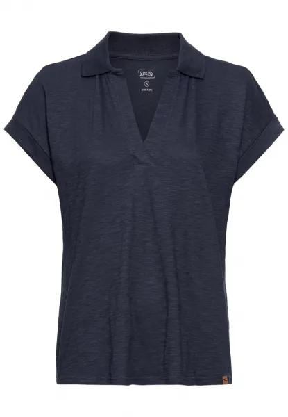 Polokošeľa Camel Active T-Shirt Dark Indigo