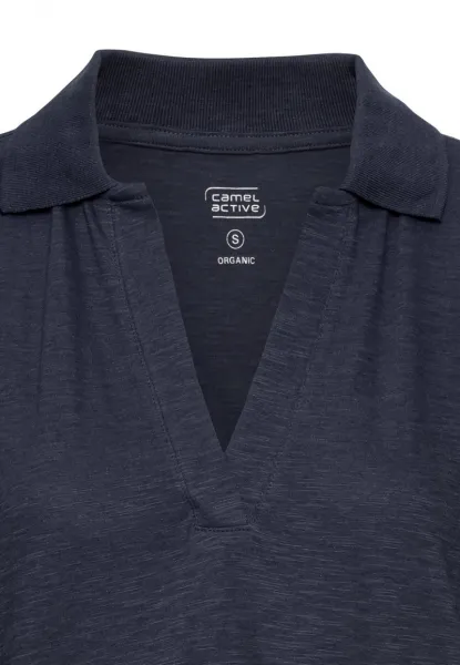 Polokošeľa Camel Active T-Shirt Dark Indigo